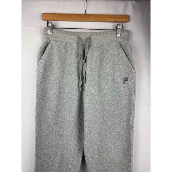 Fila Mens Gray Jogger Sweatpants S Made In Vietnam - Picture 1 of 6